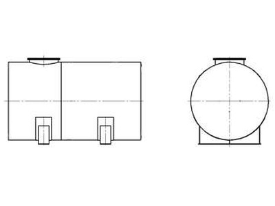 80758-20: Резервуары стальные горизонтальные цилиндрические  РГС-3