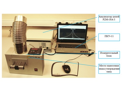 86800-22: Установка для измерения радиотехнических характеристик диэлектрических материалов в диапазоне температур от 20 ˚С до 400 ˚С ИРТХ-400