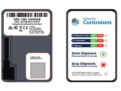 80785-20: Системы мониторинга температуры торговой марки Controlant  CO 10.01