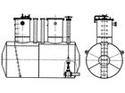 80833-20: Резервуар стальной горизонтальный цилиндрический  РГС-12,5
