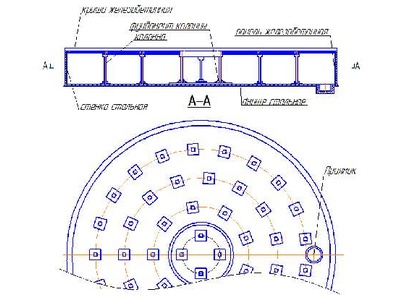 65517-16: Резервуар стальной вертикальный с железобетонной крышей РВСжк-10000