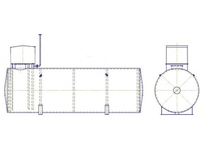 92586-24: Резервуары стальные горизонтальные цилиндрические РГС-25