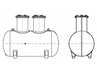 89387-23: Резервуары стальные горизонтальные цилиндрические РГС