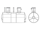 90159-23: Резервуары стальные горизонтальные цилиндрические ЕП-40-2400-600-А-СО-У1