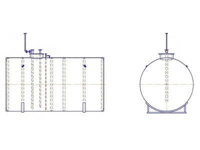 86912-22: Резервуары стальные горизонтальные цилиндрические РГС-25