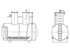 80119-20: Резервуар стальной горизонтальный цилиндрический  РГС-12,5