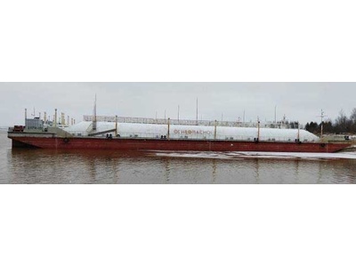 91187-24: Танки несамоходного наливного судна (баржи) "СТГН-13" 