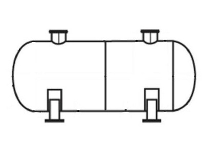 85311-22: Резервуар стальной горизонтальный цилиндрический РГС-10(5+5)