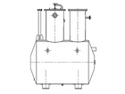 90125-23: Резервуар стальной горизонтальный цилиндрический РГС-8