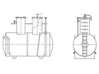 80821-20: Резервуар стальной горизонтальный цилиндрический  РГС-8