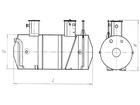 69052-17: Резервуары стальные горизонтальные цилиндрические двустенные РГСД-8