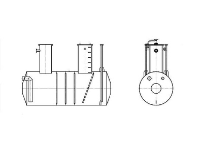 73994-19: Резервуары стальные горизонтальные цилиндрические РГС-8, РГС-10, РГС-17