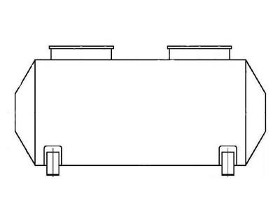 87337-22: Резервуар стальной горизонтальный цилиндрический РГС-40