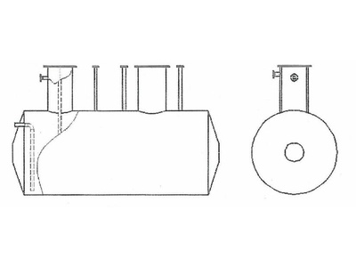 75929-19: Резервуар стальной горизонтальный цилиндрический РГС-25