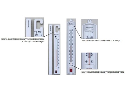 89481-23: Термометры стеклянные ТС-7П