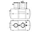 79582-20: Резервуар стальной горизонтальный цилиндрический РГС-12,5