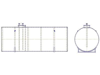 89390-23: Резервуар стальной горизонтальный цилиндрический РГС-75