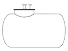 90144-23: Резервуар стальной горизонтальный цилиндрический РГС-8