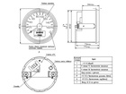 51845-12: Приборы показывающие измерительные спидометра ПА8160
