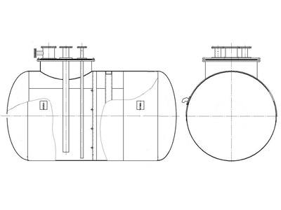 79547-20: Резервуары стальные горизонтальные цилиндрические  РГС-4, РГС-8