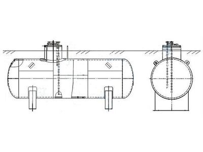 70134-18: Резервуары стальные горизонтальные цилиндрические РГС-100