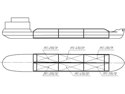 75233-19: Резервуары (танки) стальные прямоугольные РГС-370, РГС-470, РГС-270